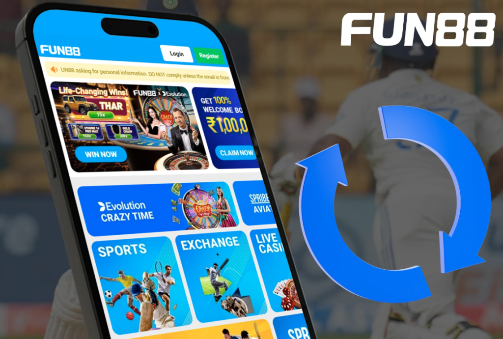 แอปพลิเคชัน Fun88th